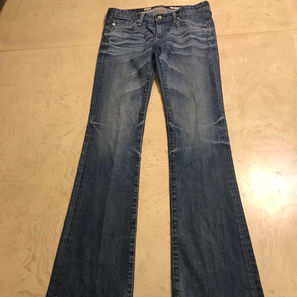 AG Adrian Goldschmied The angel boot cut jeans 27R - Picture 5 of 8